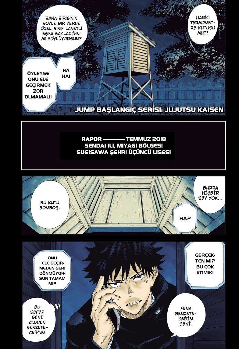 Read Jujutsu Kaisen Tr Manga Online