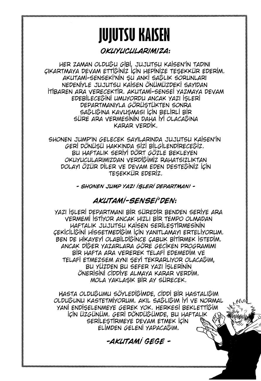 Read Jujutsu Kaisen Tr Manga Online