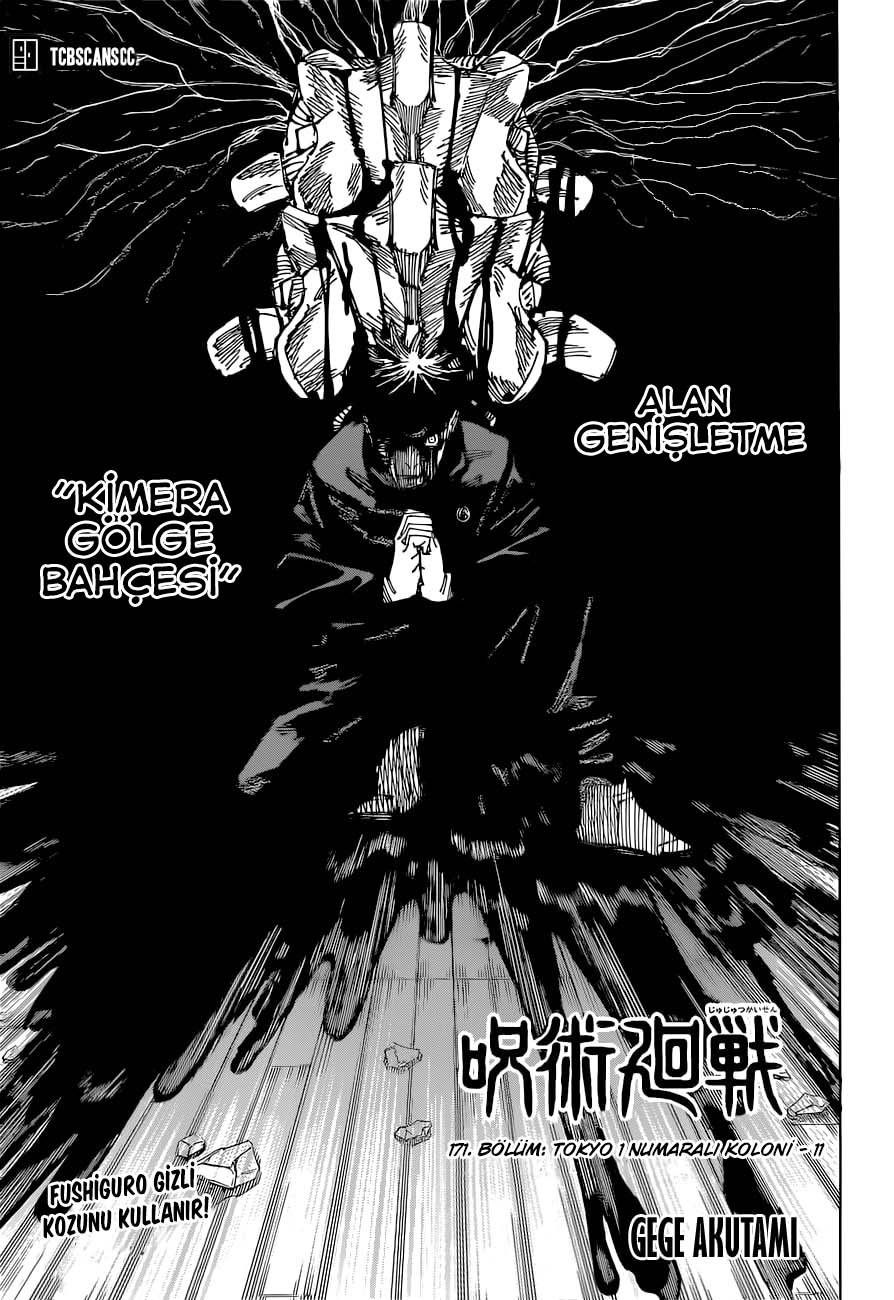 Read Jujutsu Kaisen Tr Manga Online