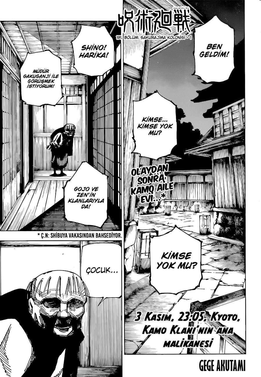 Read Jujutsu Kaisen Tr Manga Online