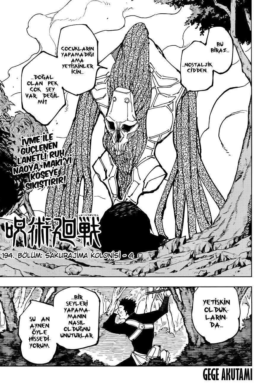 Read Jujutsu Kaisen Tr Manga Online