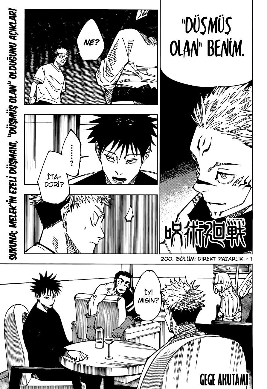 Read Jujutsu Kaisen Tr Manga Online