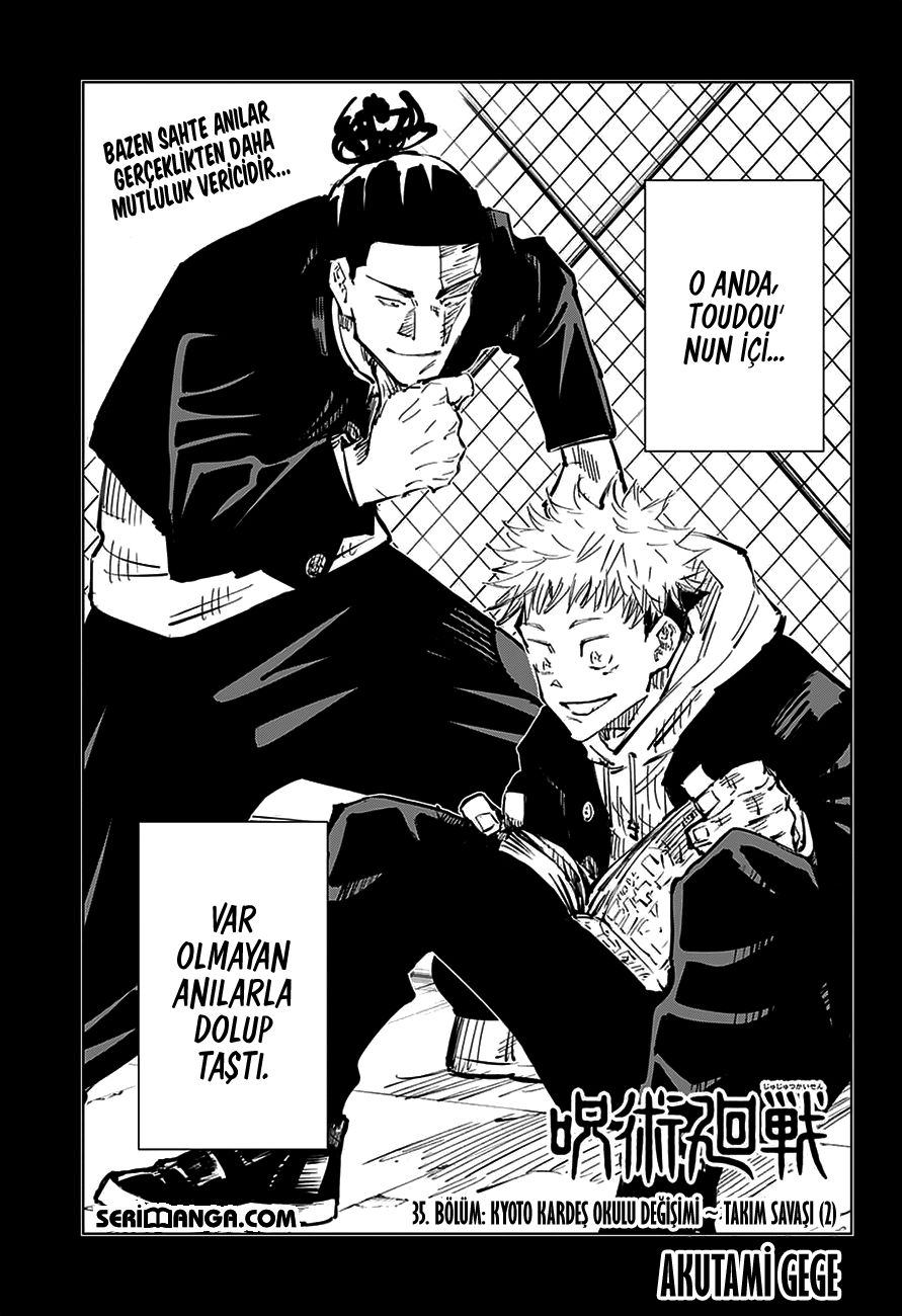 Read Jujutsu Kaisen Tr Manga Online