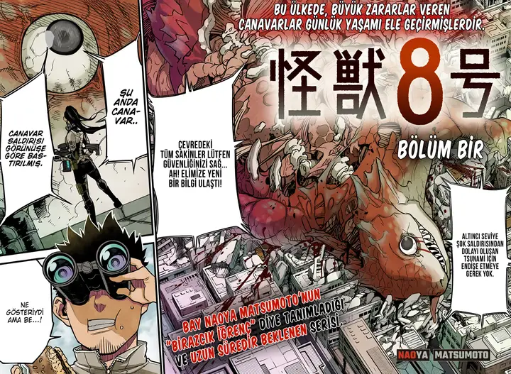 Read Kaiju No 8 Tr Manga Online