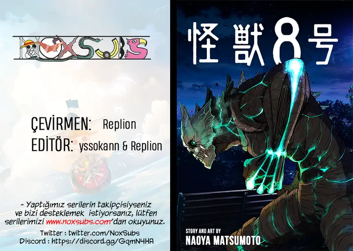 Read Kaiju No 8 Tr Manga Online