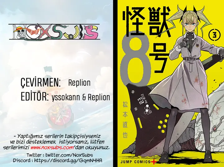 Read Kaiju No 8 Tr Manga Online