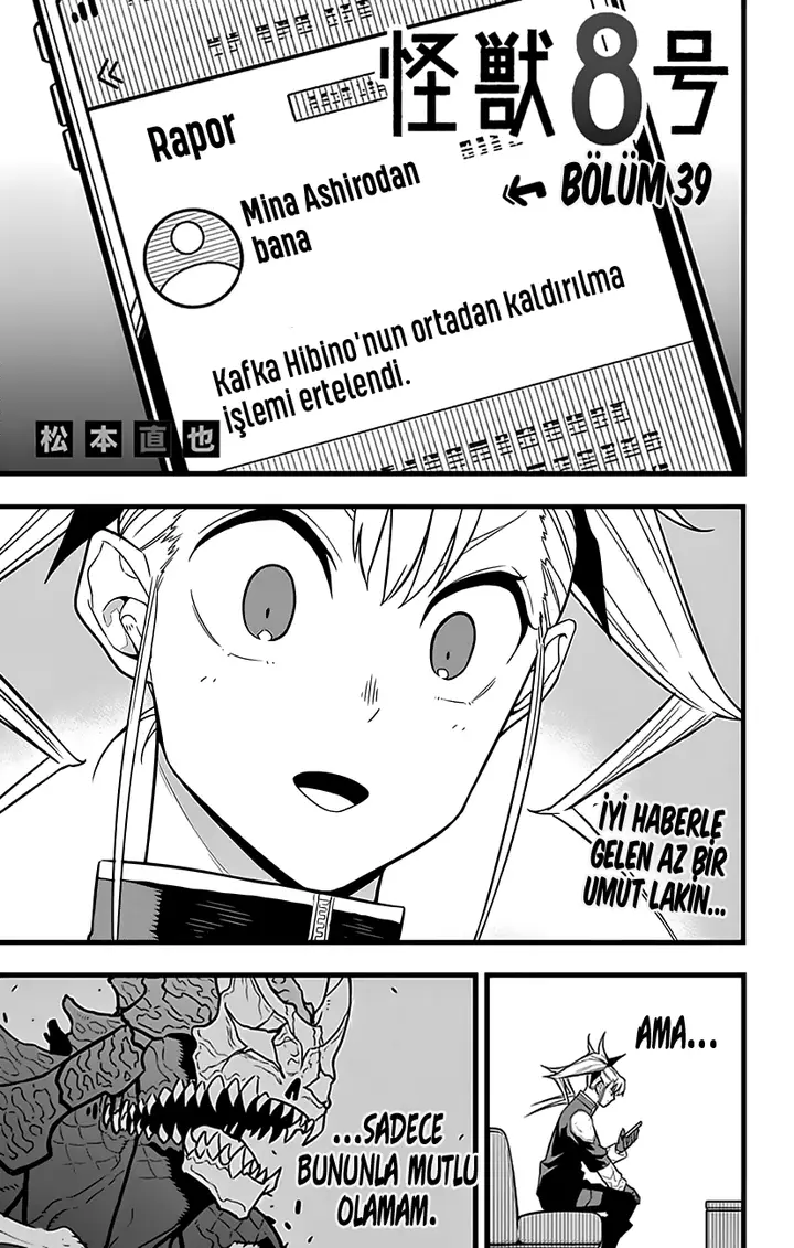 Read Kaiju No 8 Tr Manga Online