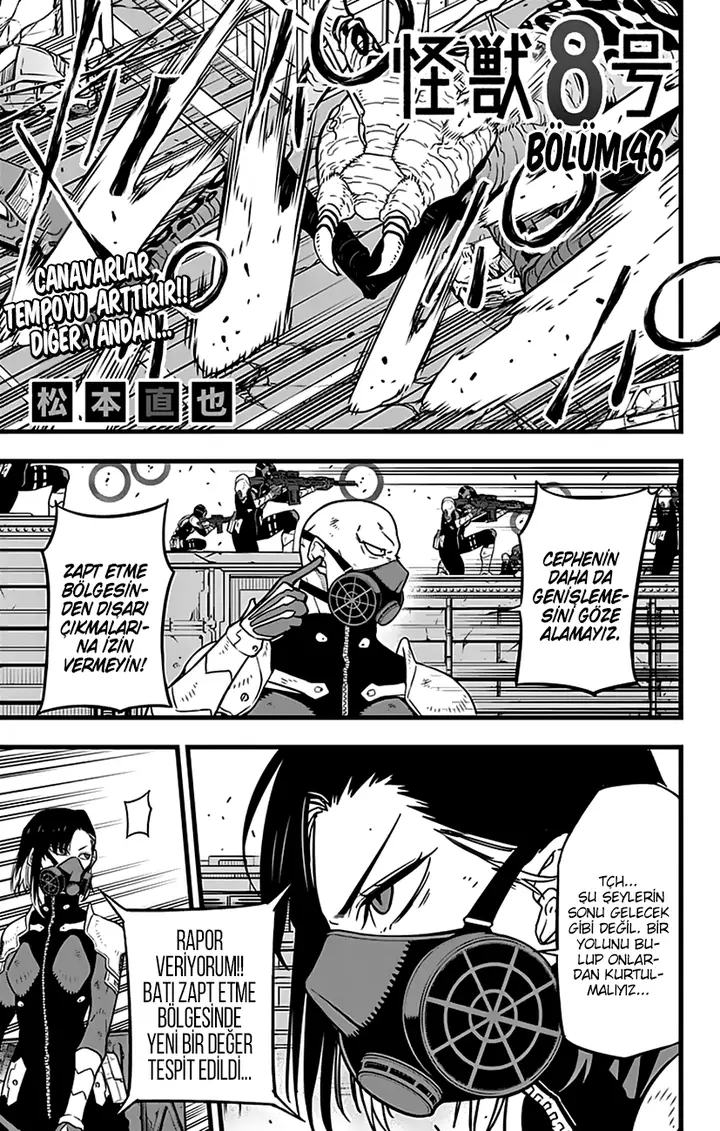 Read Kaiju No 8 Tr Manga Online