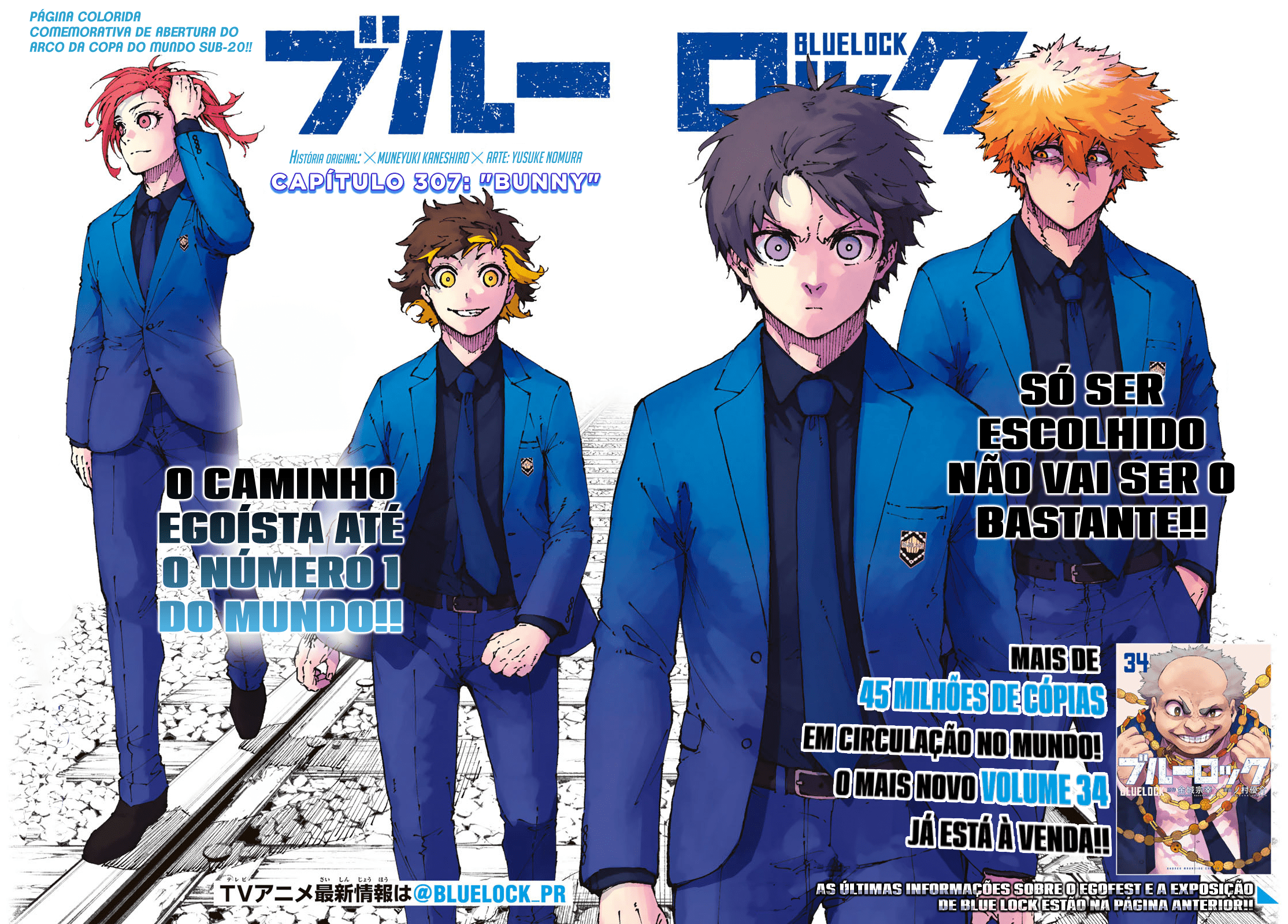 Read Blue Lock Pt Br Manga Online