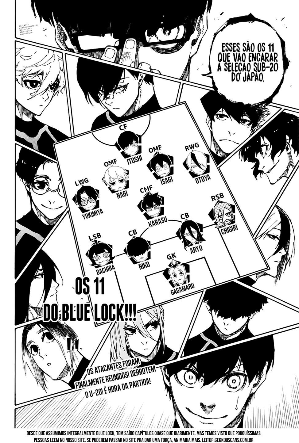 Read Blue Lock Pt Br Manga Online