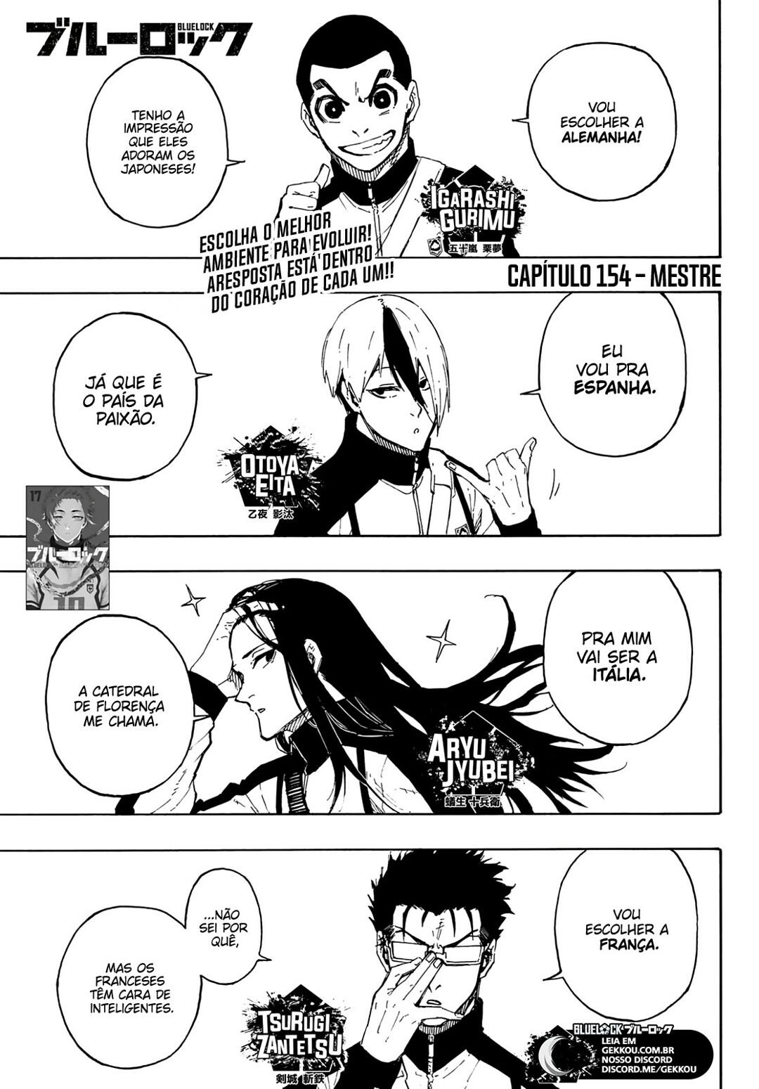 Read Blue Lock Pt Br Manga Online