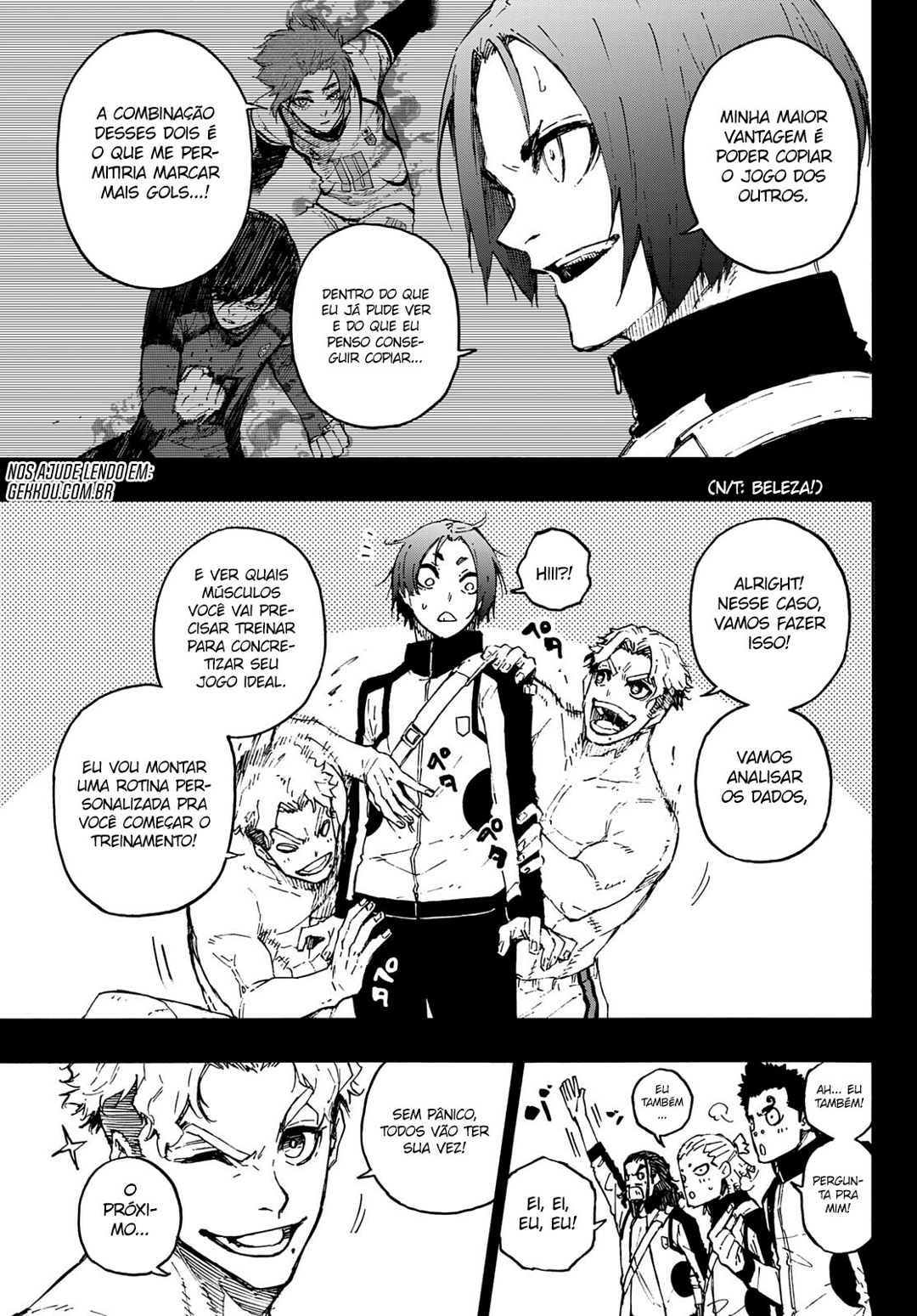 Read Blue Lock Pt Br Manga Online