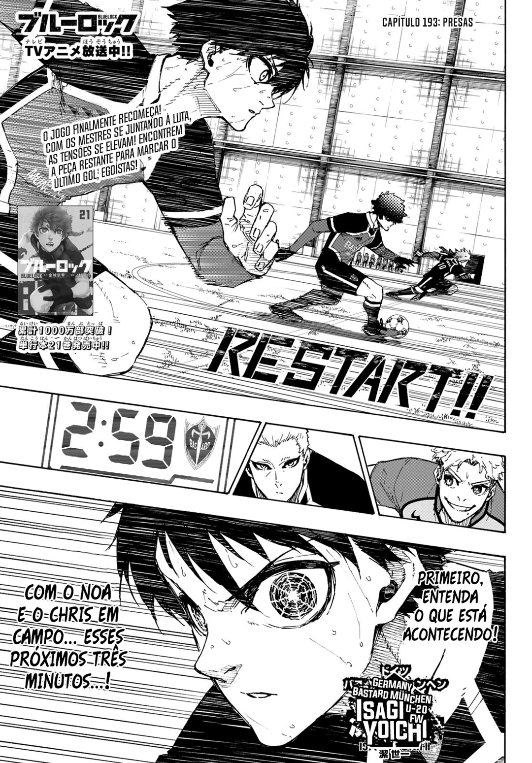 Read Blue Lock Pt Br Manga Online