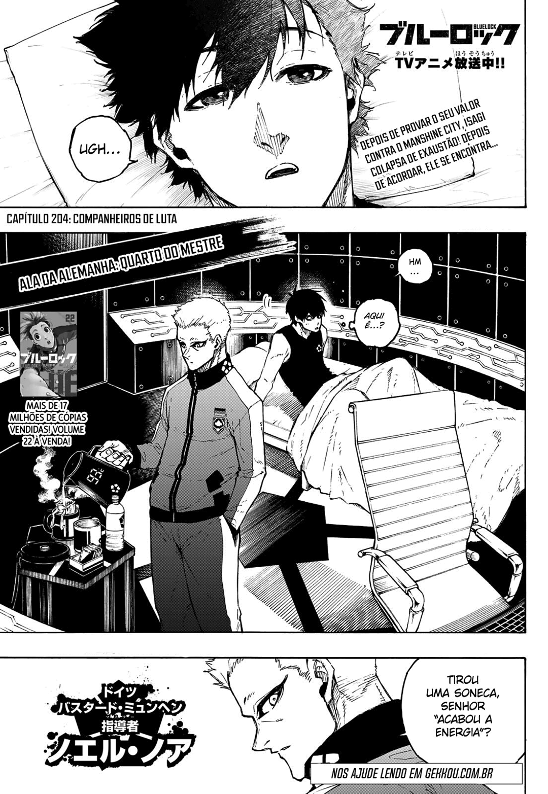 Read Blue Lock Pt Br Manga Online
