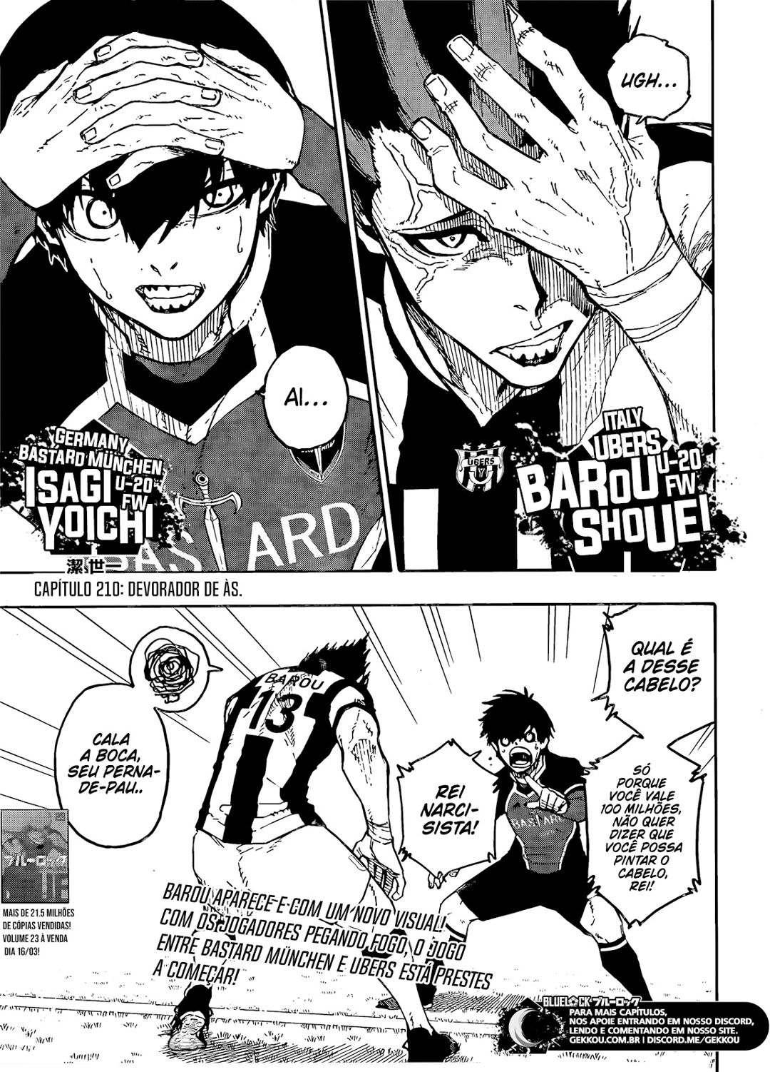 Read Blue Lock Pt Br Manga Online