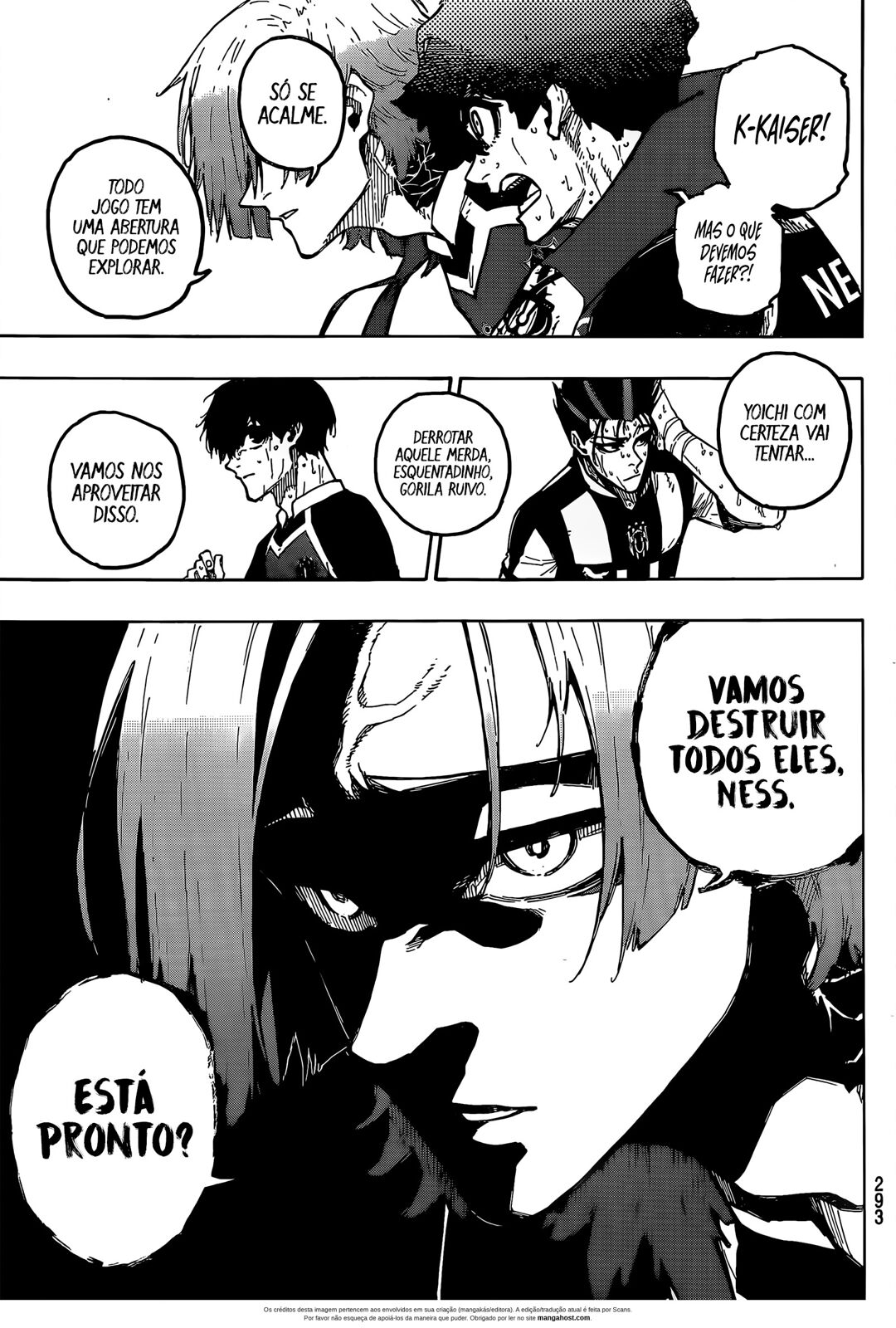 Read Blue Lock Pt Br Manga Online
