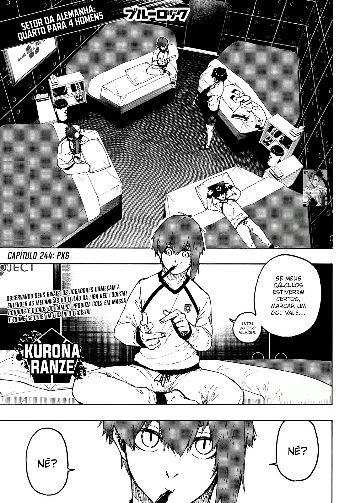 Read Blue Lock Pt Br Manga Online
