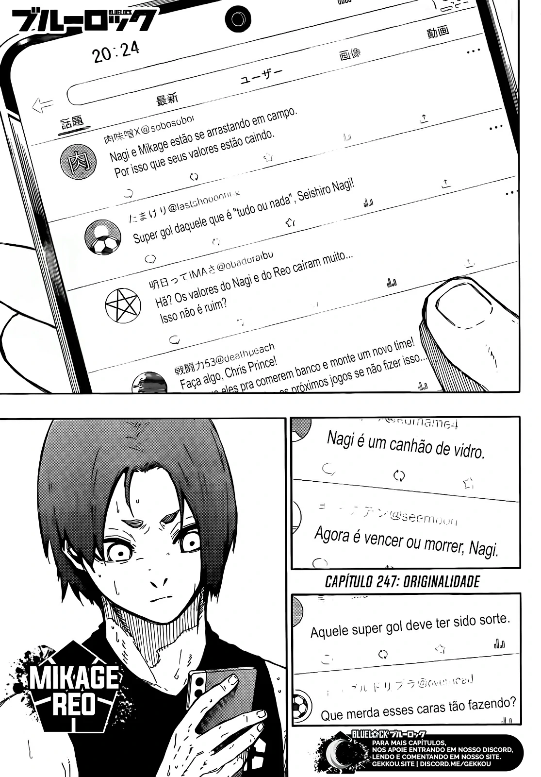 Read Blue Lock Pt Br Manga Online