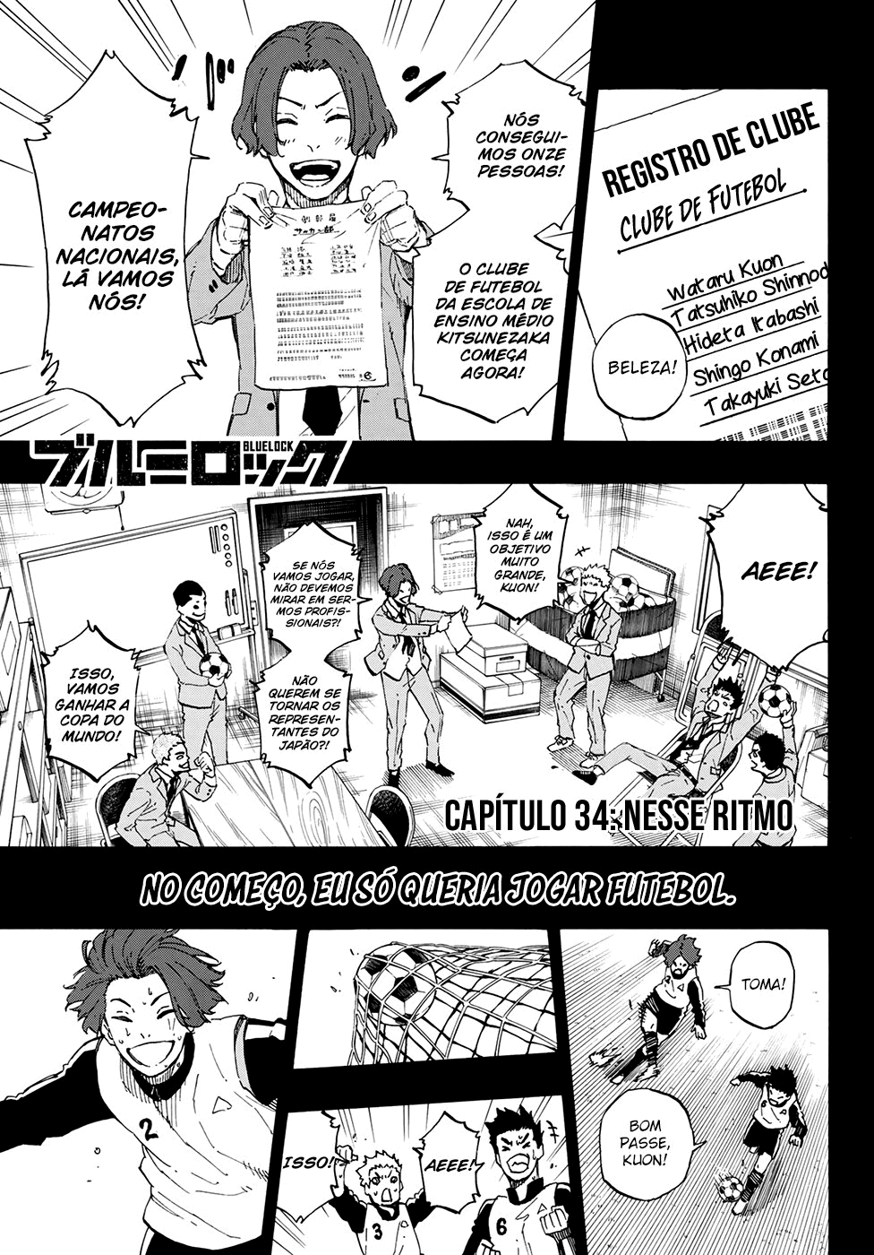 Read Blue Lock Pt Br Manga Online