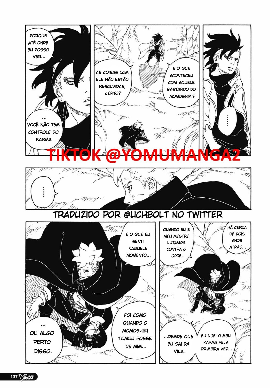 Read Boruto Two Blue Vortex Mangá Pt Br Manga Online