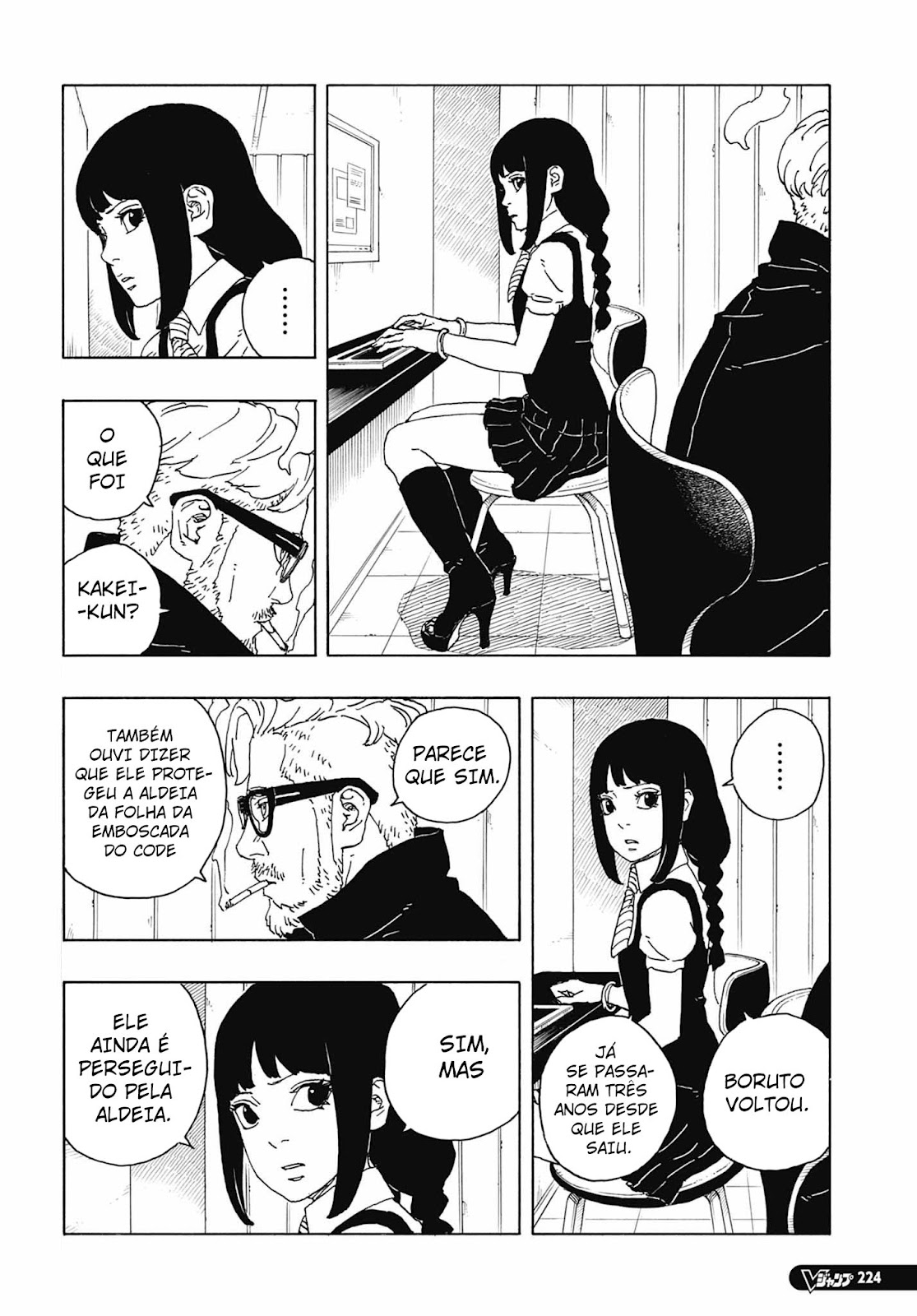 Read Boruto Two Blue Vortex Mangá Pt Br Manga Online