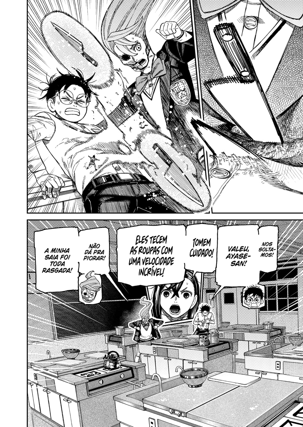Read Dandadan Pt Br Manga Online