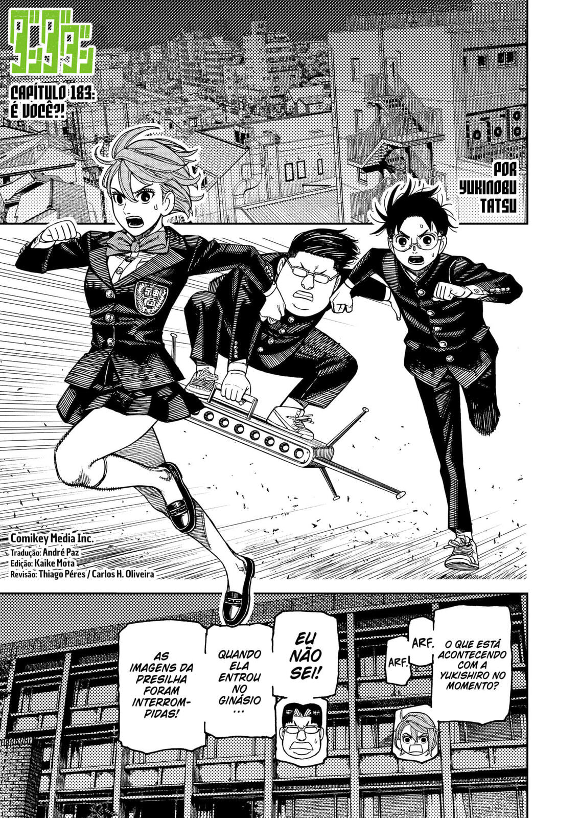 Read Dandadan Pt Br Manga Online