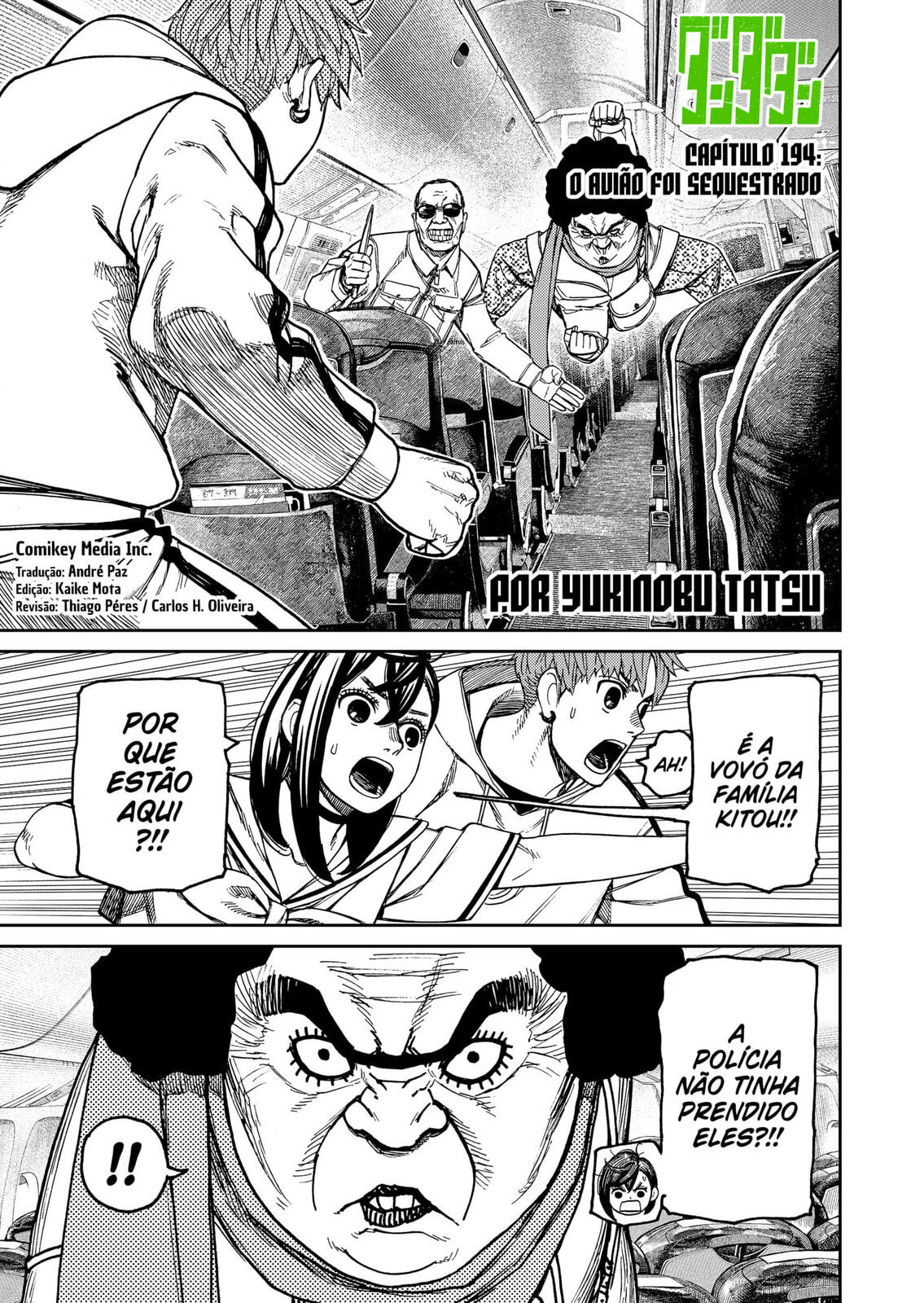 Read Dandadan Pt Br Manga Online