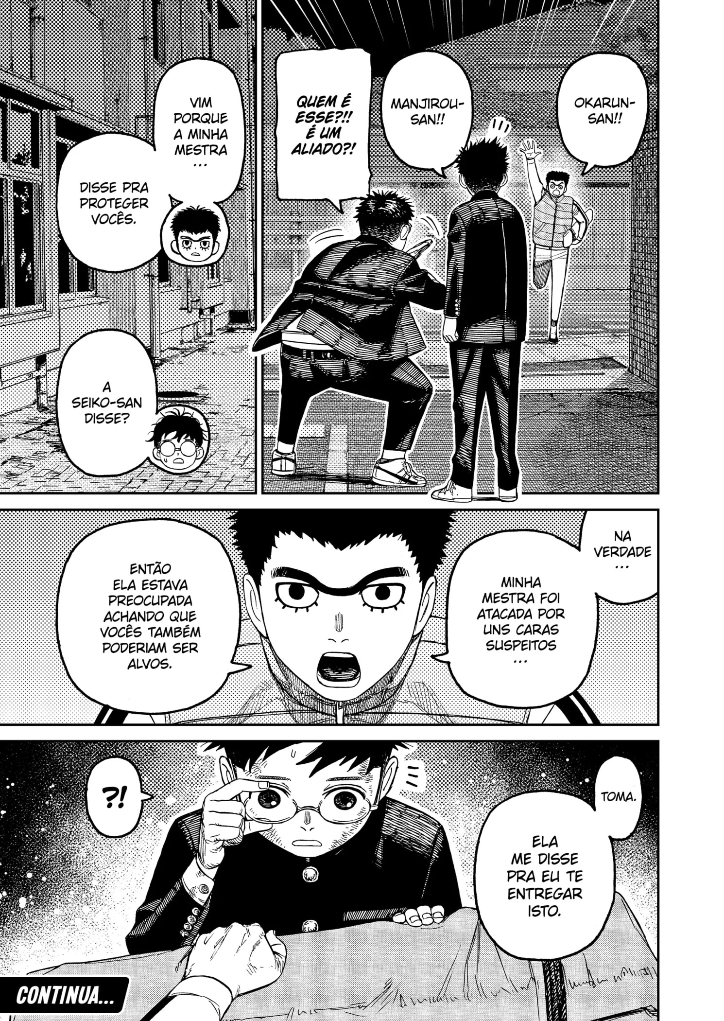 Read Dandadan Pt Br Manga Online
