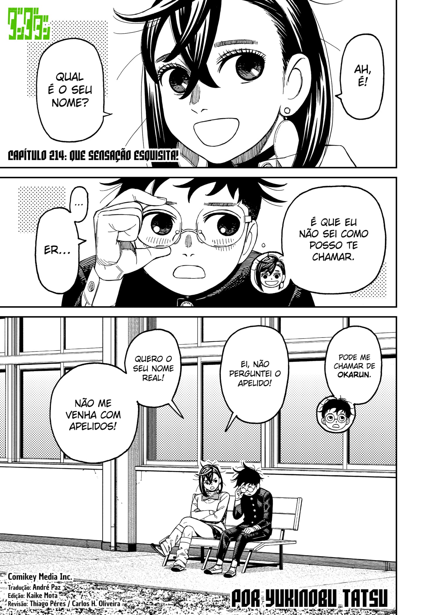 Read Dandadan Pt Br Manga Online