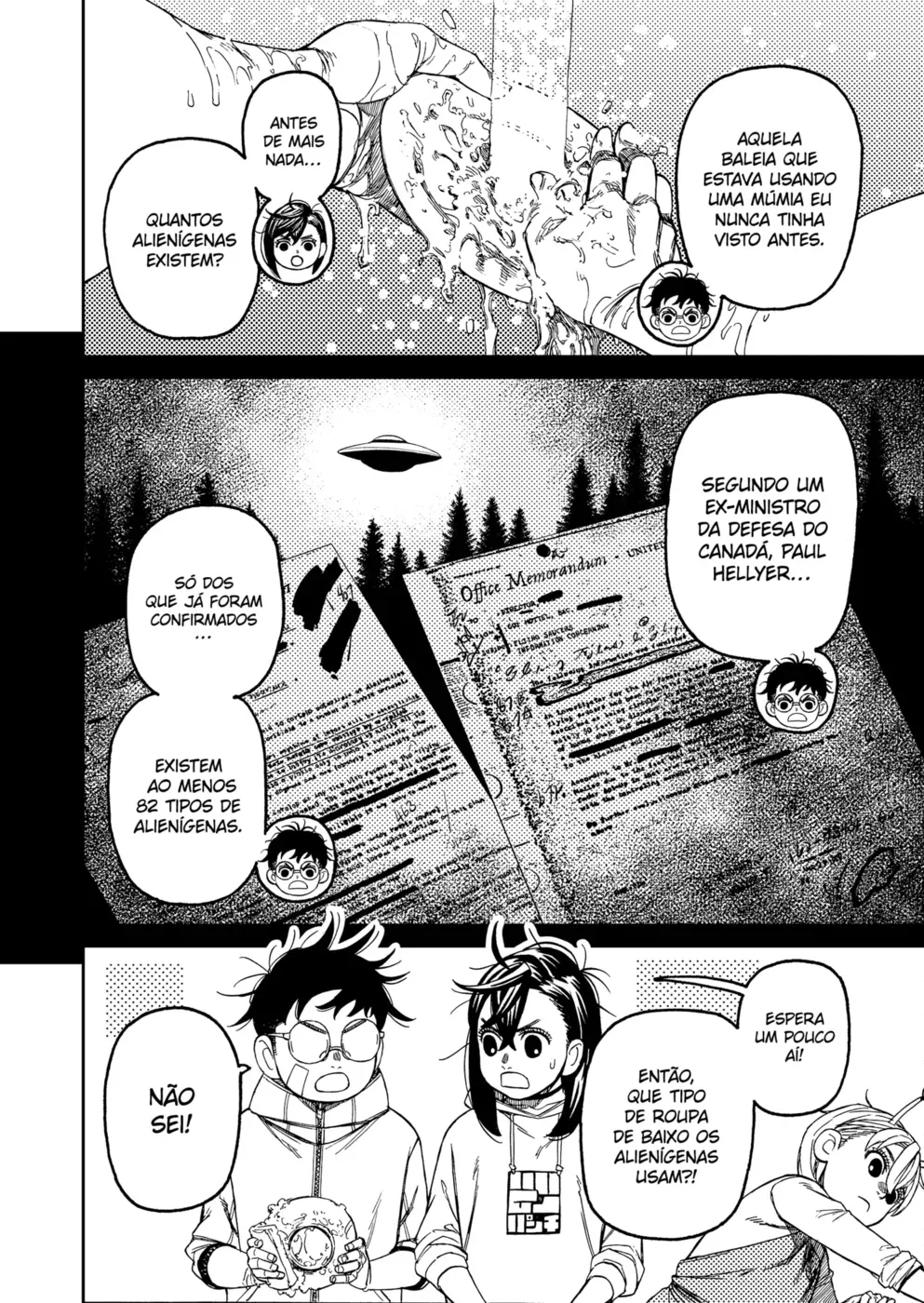 Read Dandadan Pt Br Manga Online