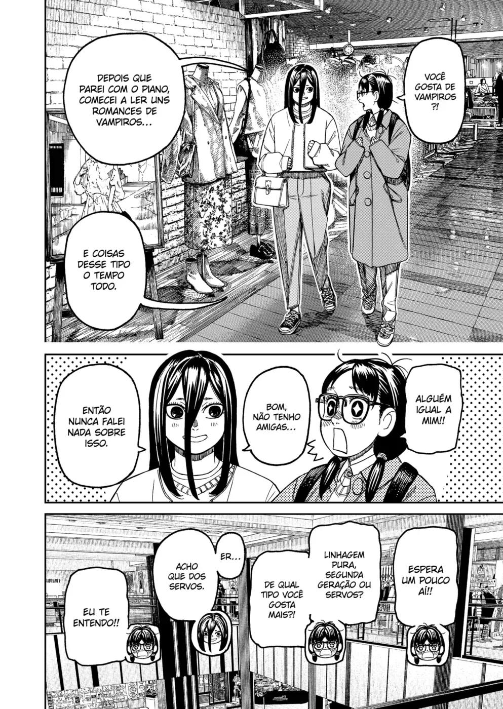 Read Dandadan Pt Br Manga Online
