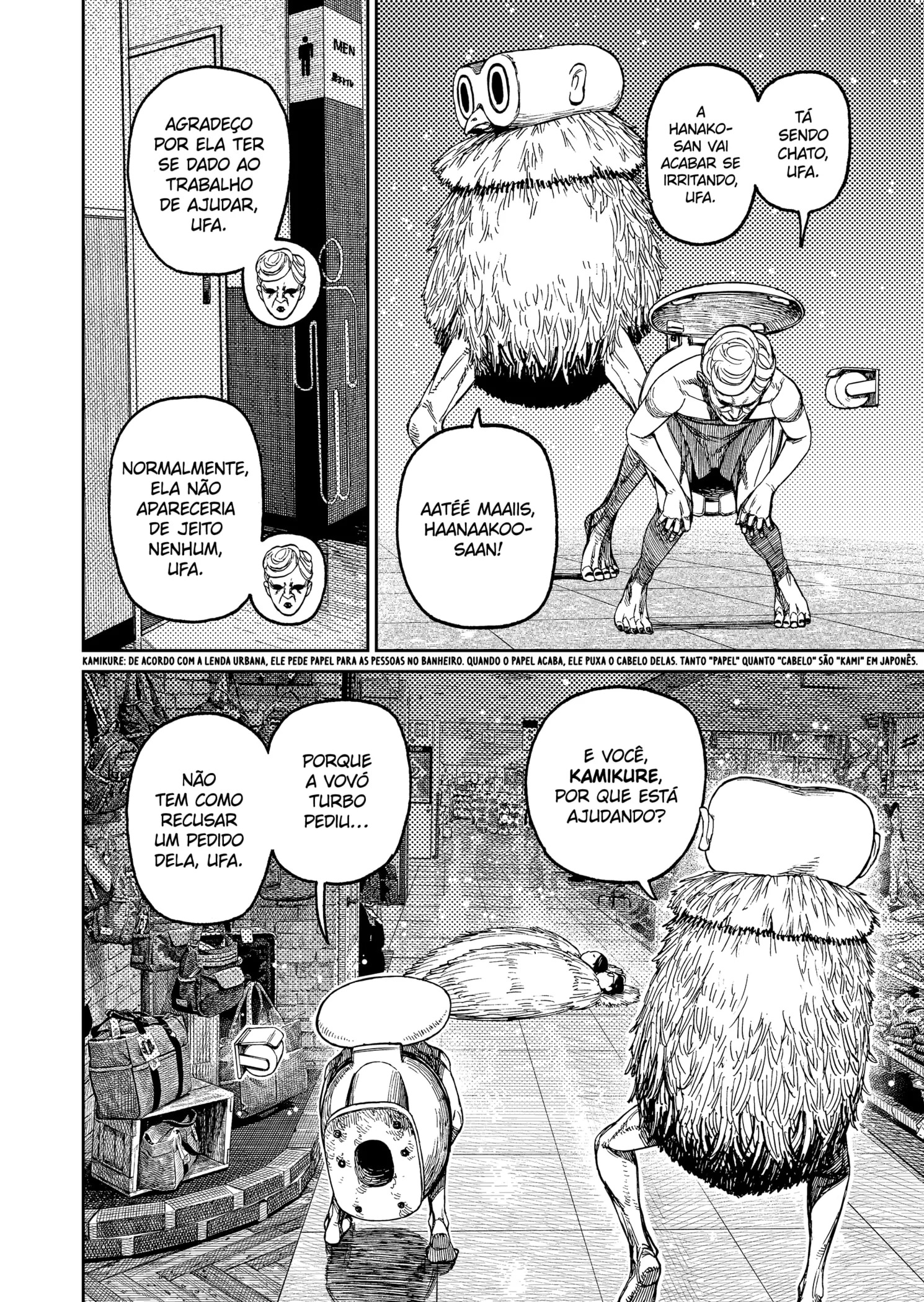 Read Dandadan Pt Br Manga Online