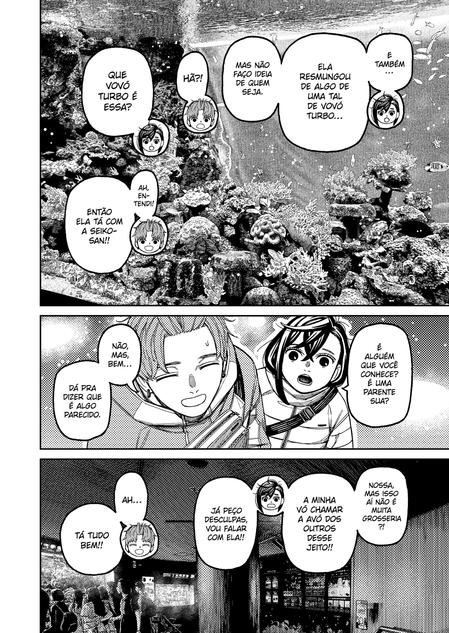 Read Dandadan Pt Br Manga Online