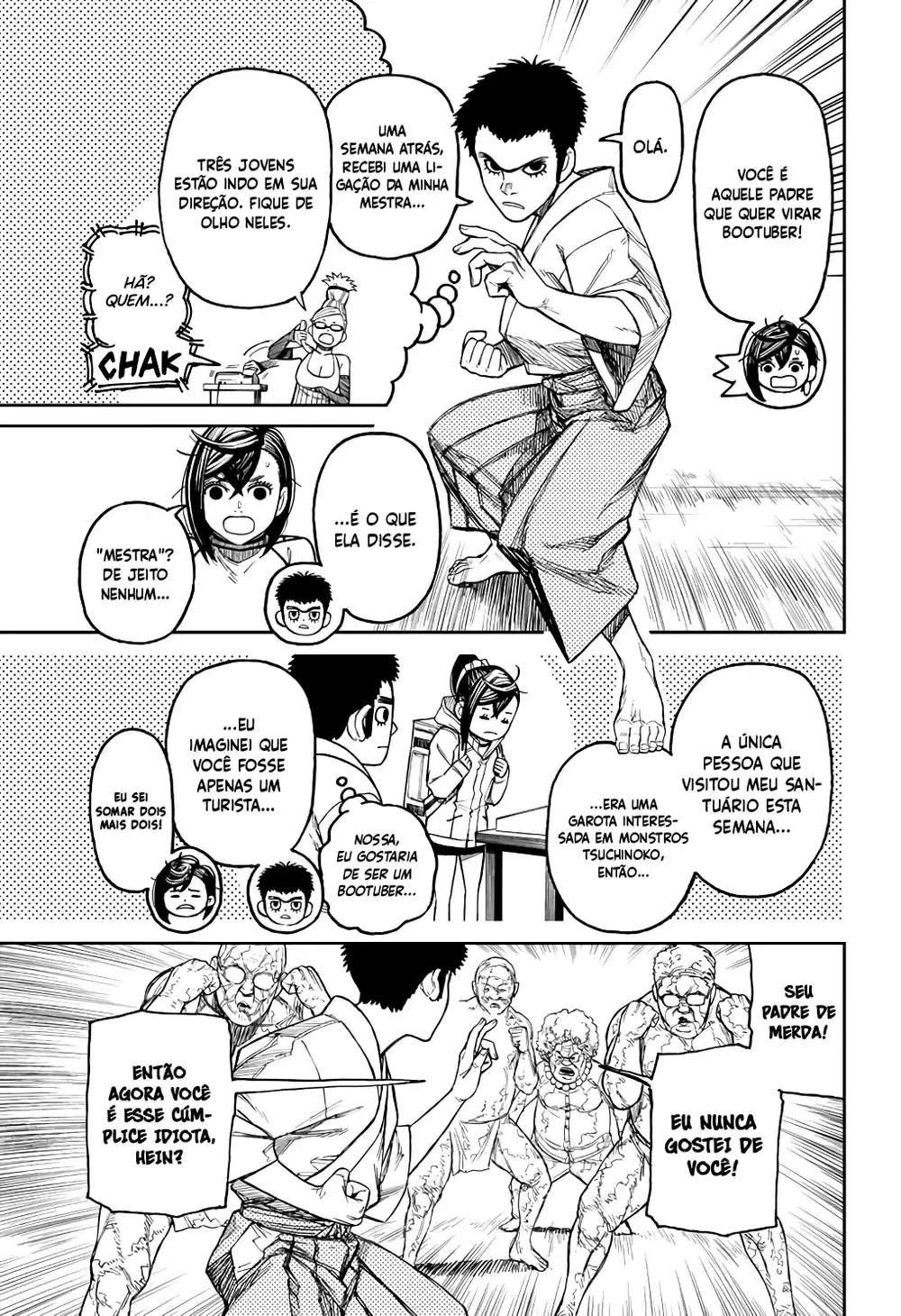 Read Dandadan Pt Br Manga Online