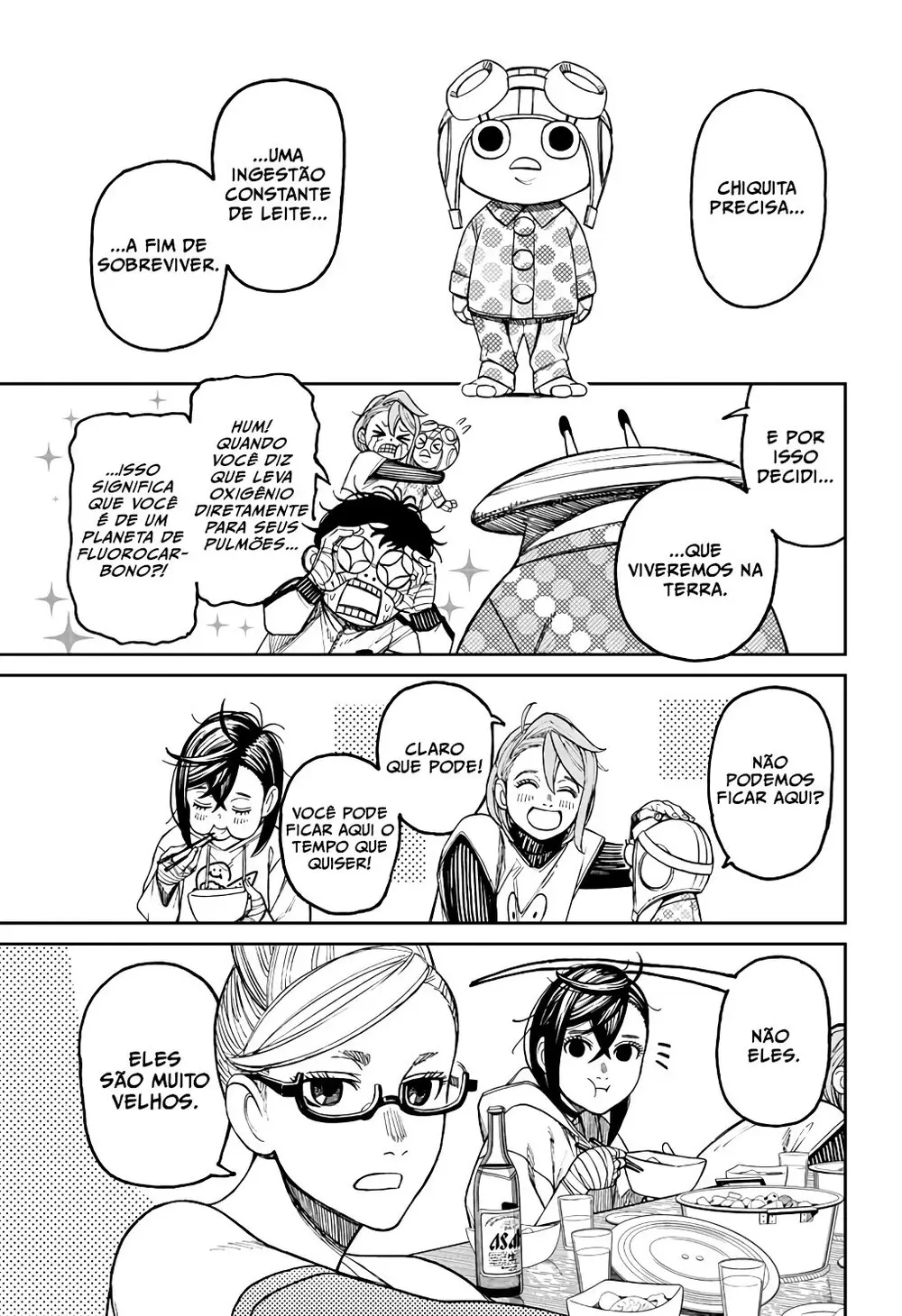 Read Dandadan Pt Br Manga Online