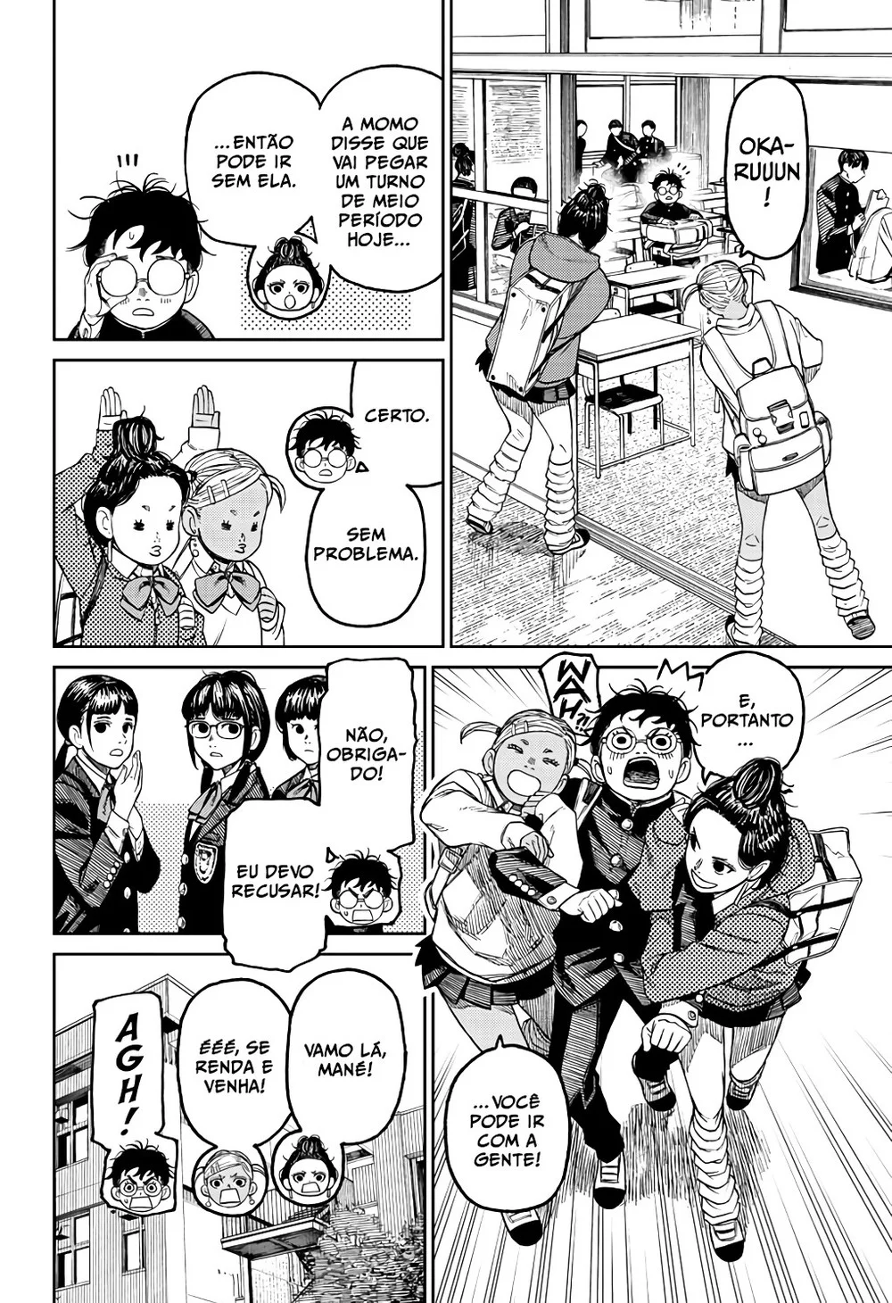 Read Dandadan Pt Br Manga Online