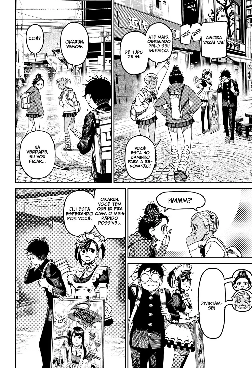 Read Dandadan Pt Br Manga Online