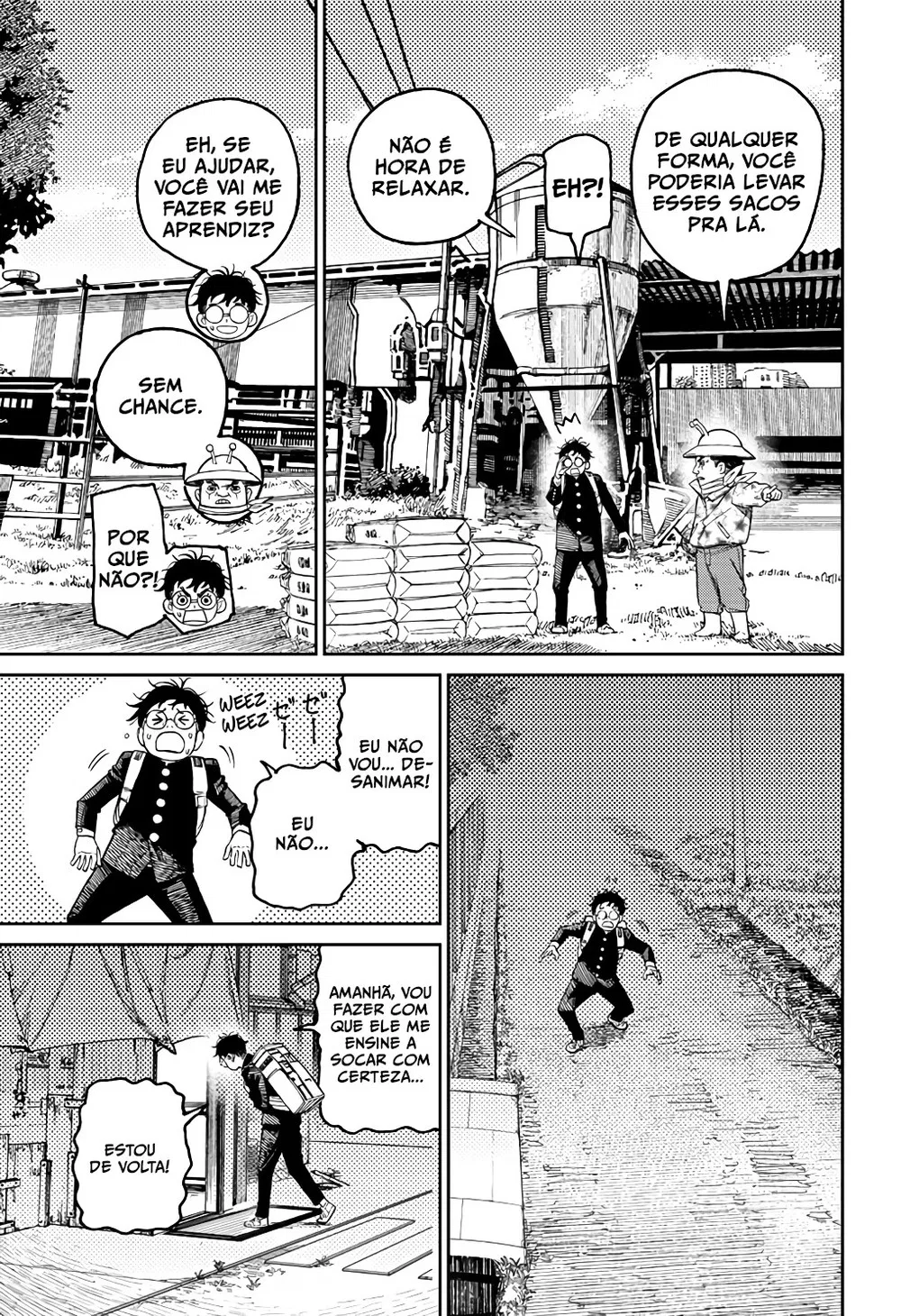 Read Dandadan Pt Br Manga Online