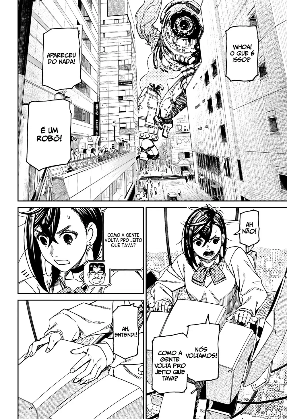 Read Dandadan Pt Br Manga Online