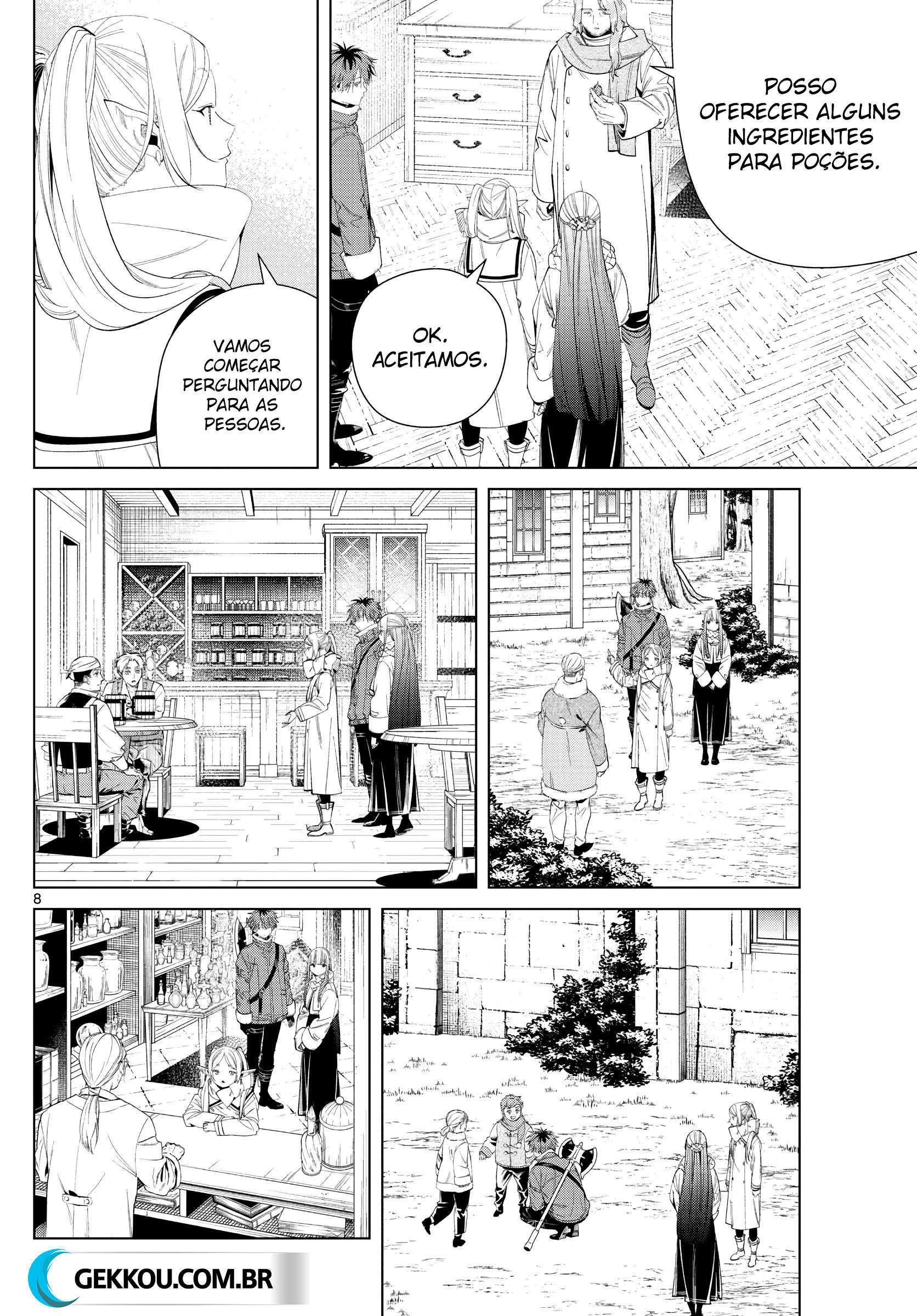 Read Frieren Pt Br Manga Online