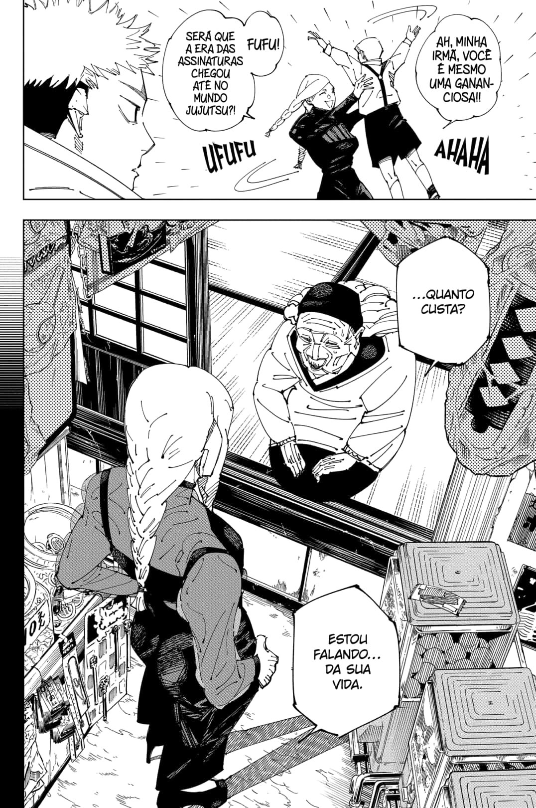 Read Jujutsu Kaisen Pt Br Manga Online