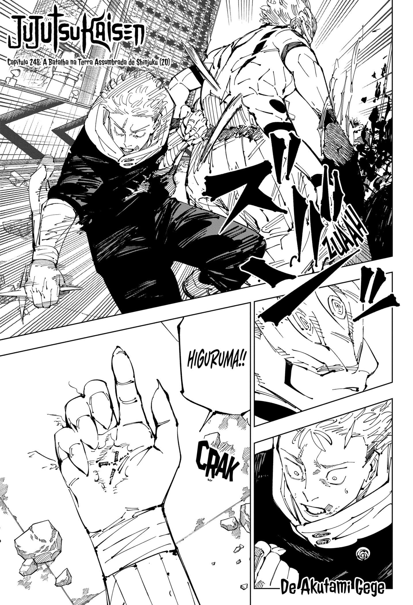Read Jujutsu Kaisen Pt Br Manga Online