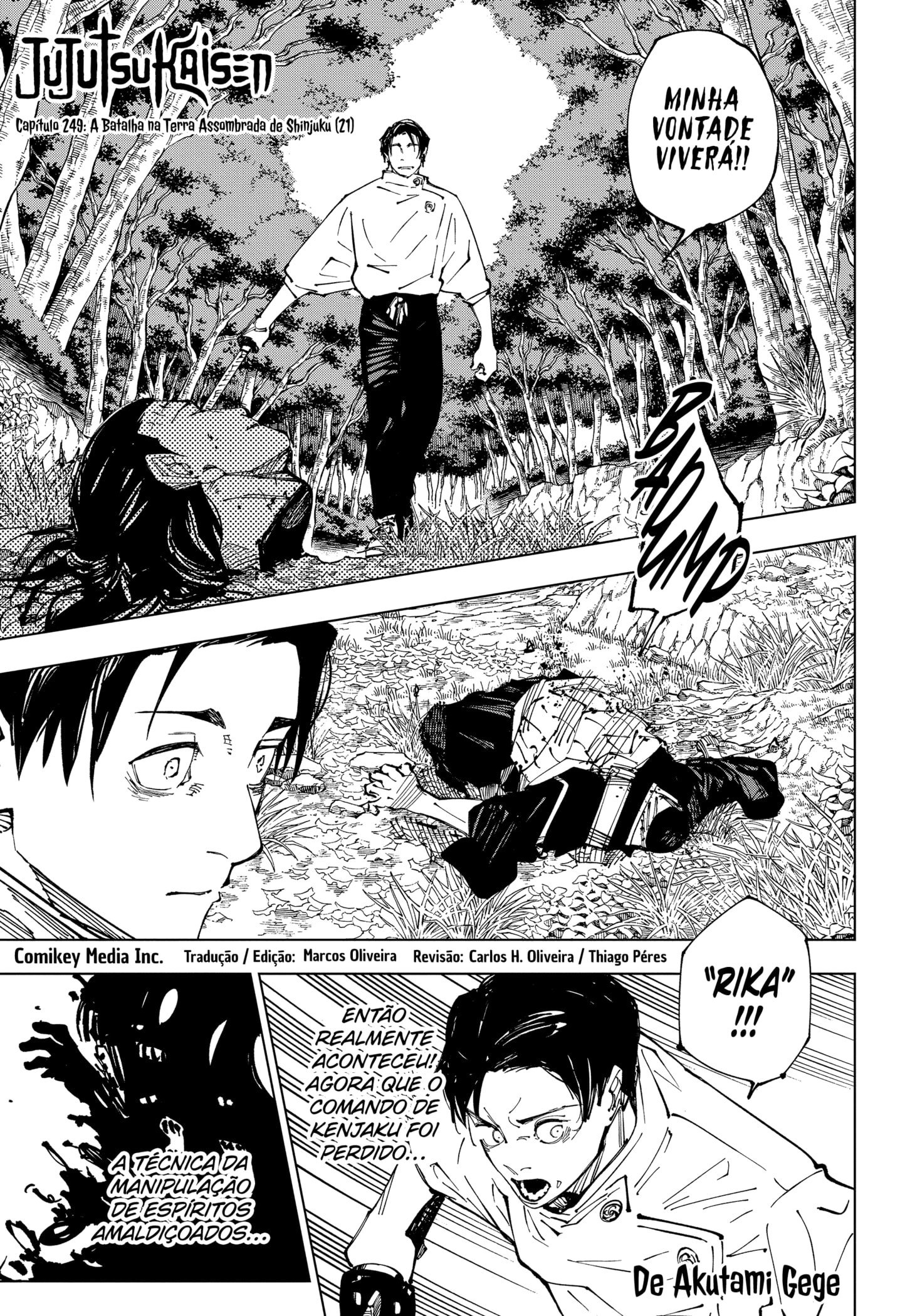 Read Jujutsu Kaisen Pt Br Manga Online