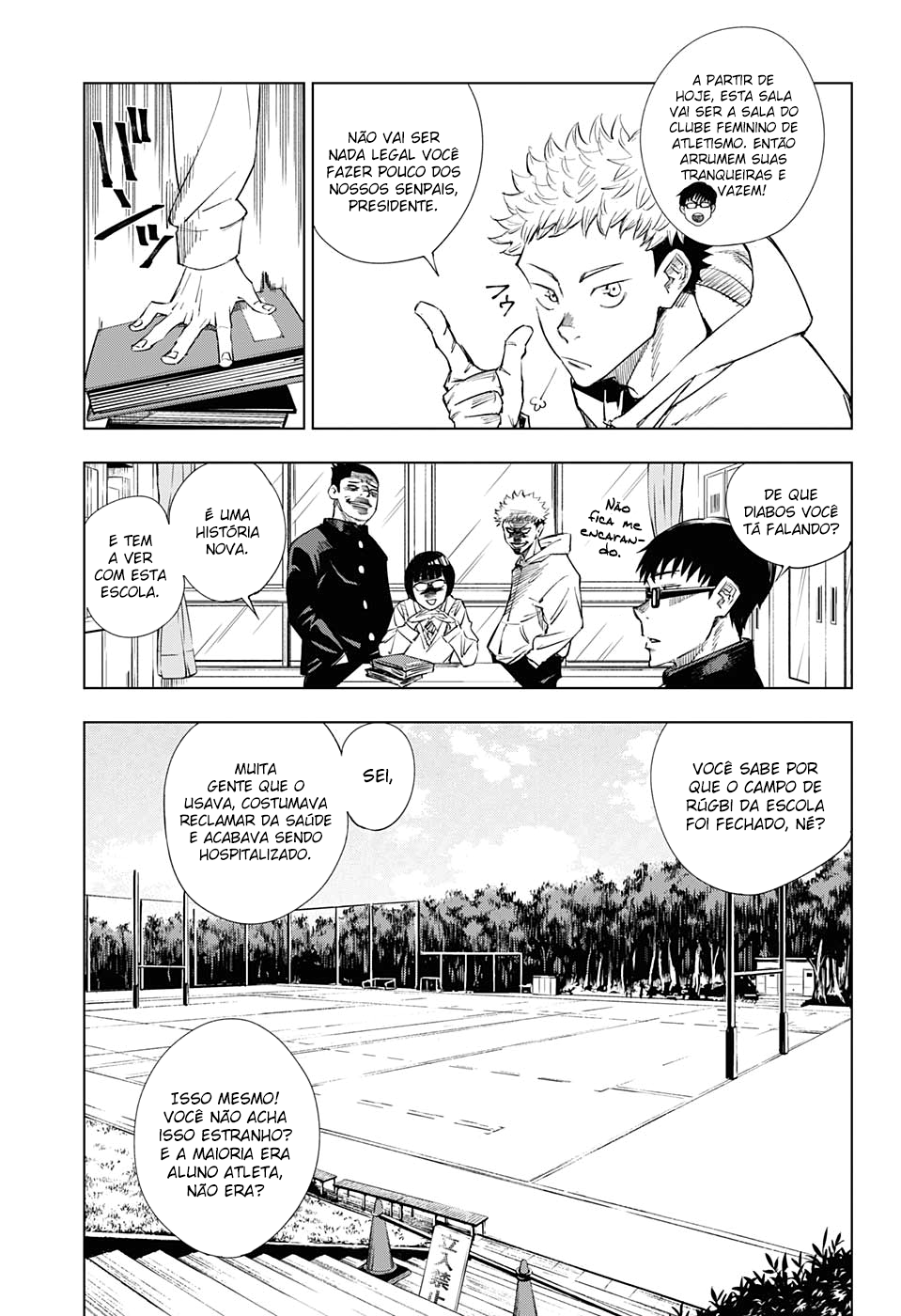 Read Jujutsu Kaisen Pt Br Manga Online