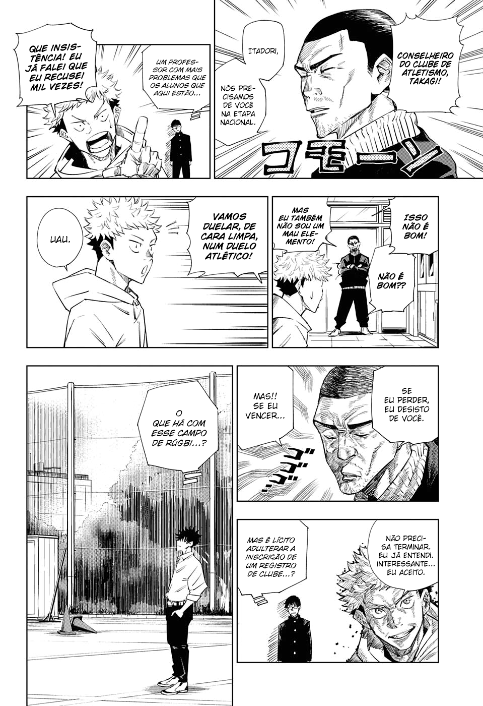Read Jujutsu Kaisen Pt Br Manga Online
