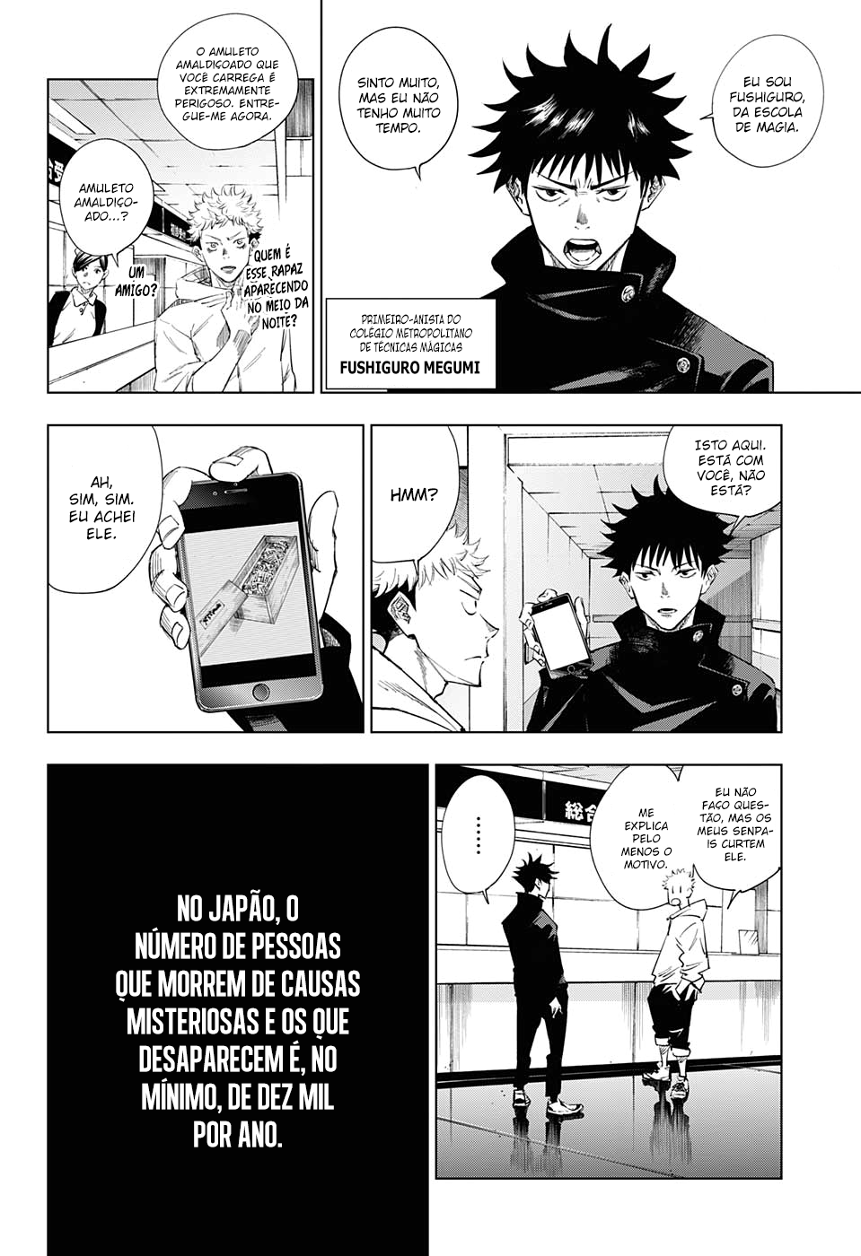 Read Jujutsu Kaisen Pt Br Manga Online