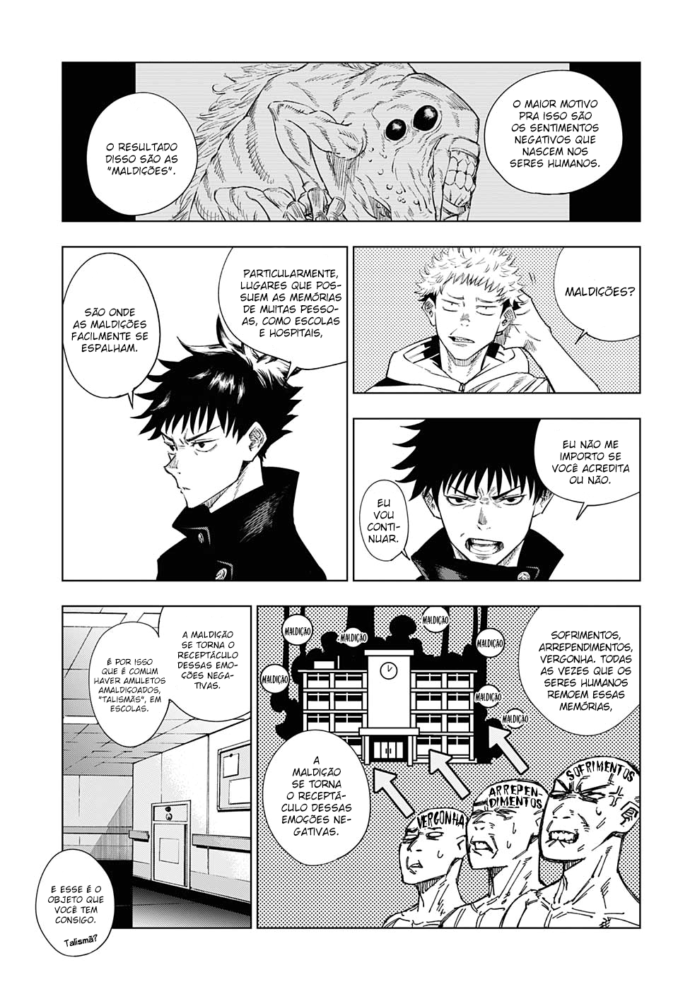 Read Jujutsu Kaisen Pt Br Manga Online