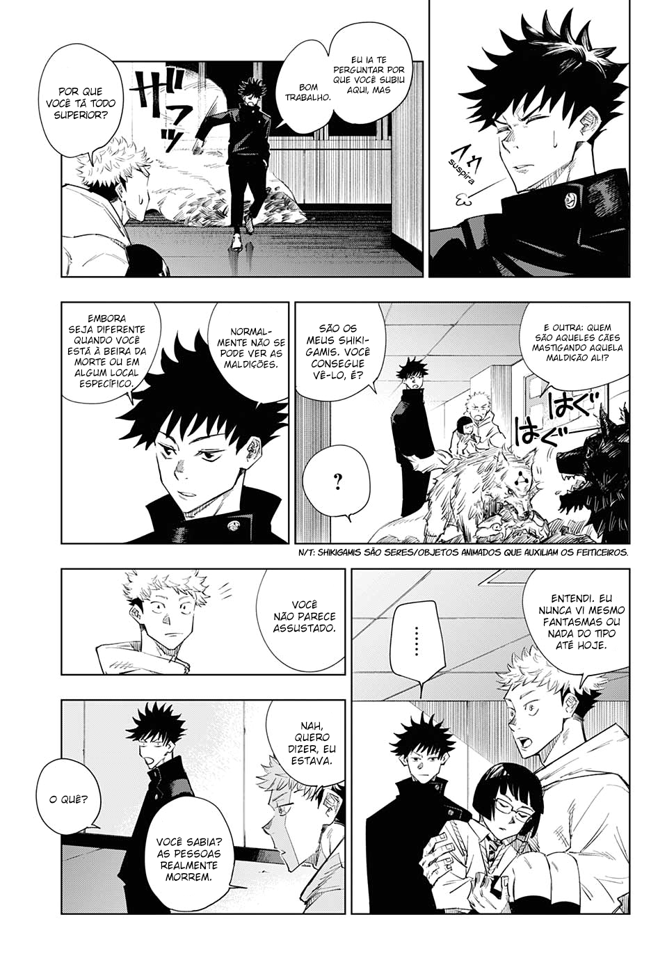 Read Jujutsu Kaisen Pt Br Manga Online