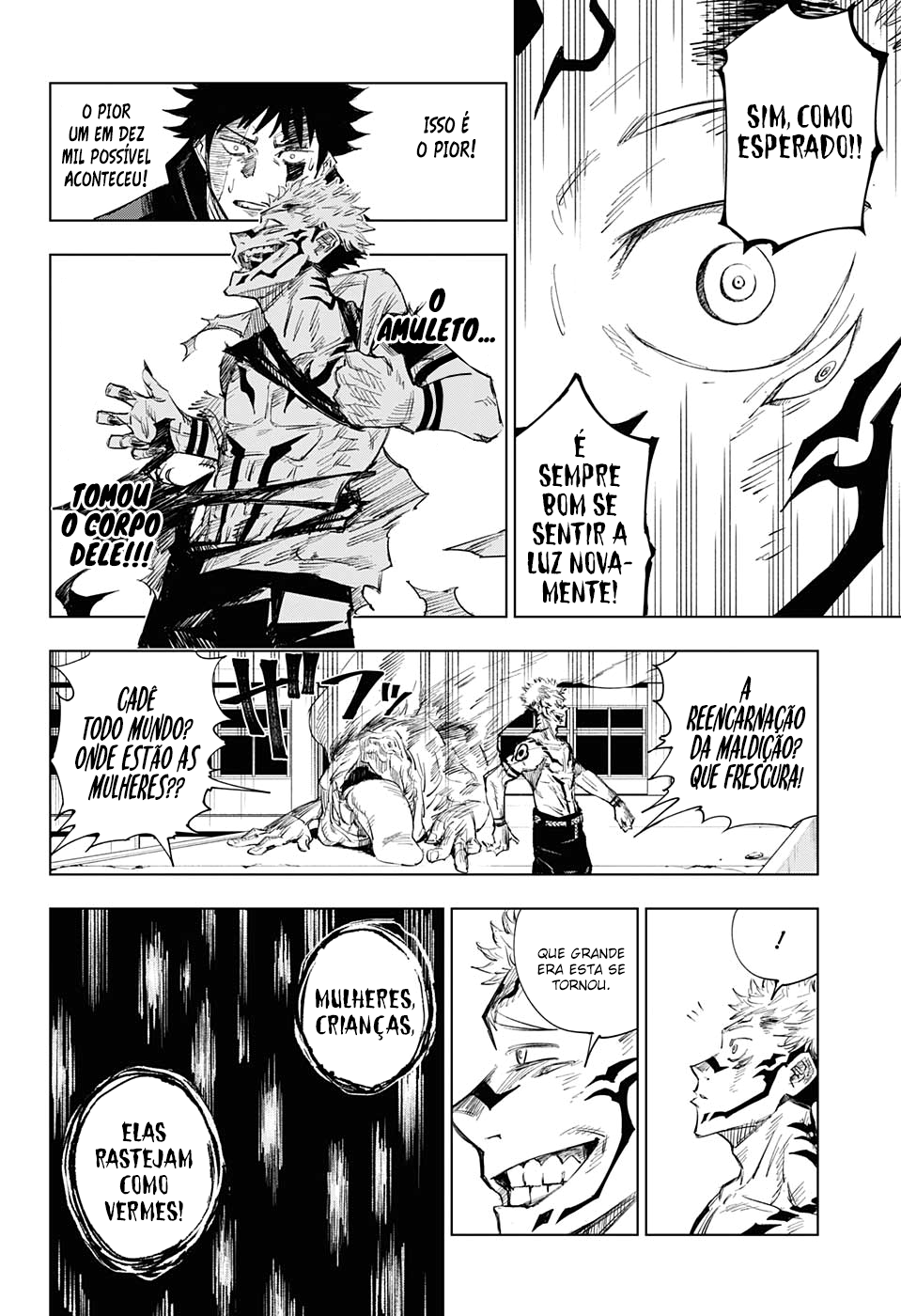 Read Jujutsu Kaisen Pt Br Manga Online
